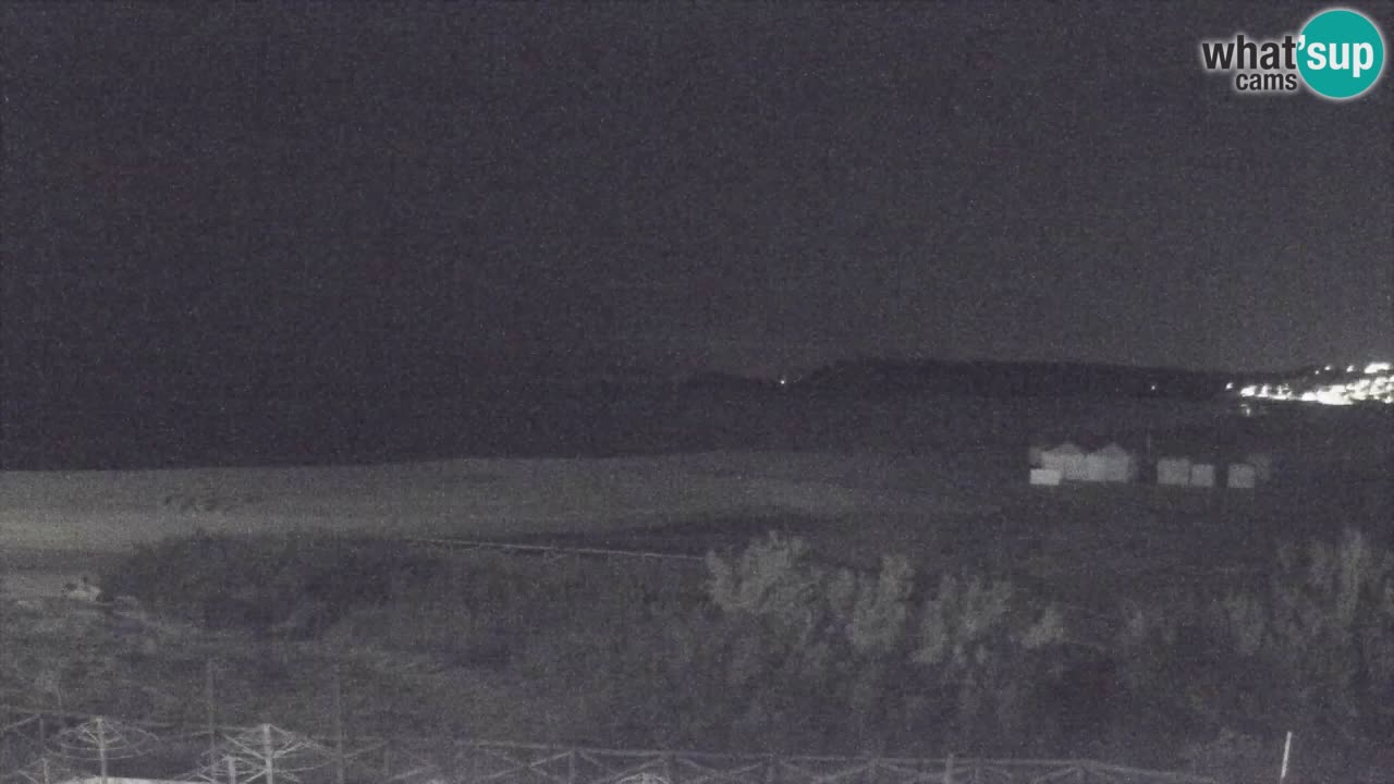 Webcam Torre dei Corsari – Vue en direct sur la plage depuis Punta Usai