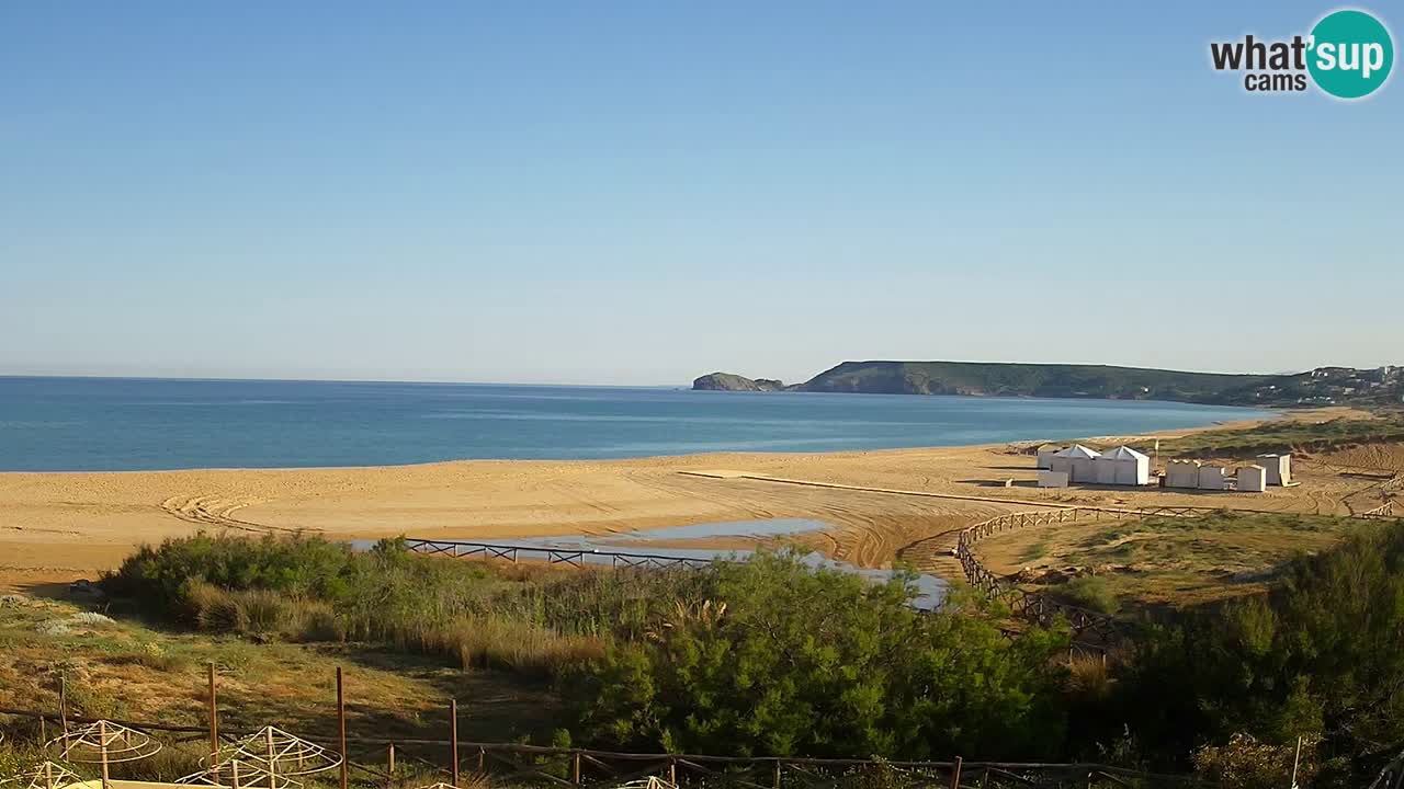 Spletna kamera Torre dei Corsari – Pogled v živo na plažo s Punta Usai