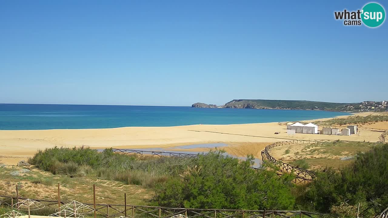 Webcam Torre dei Corsari – Live Beach View from Punta Usai