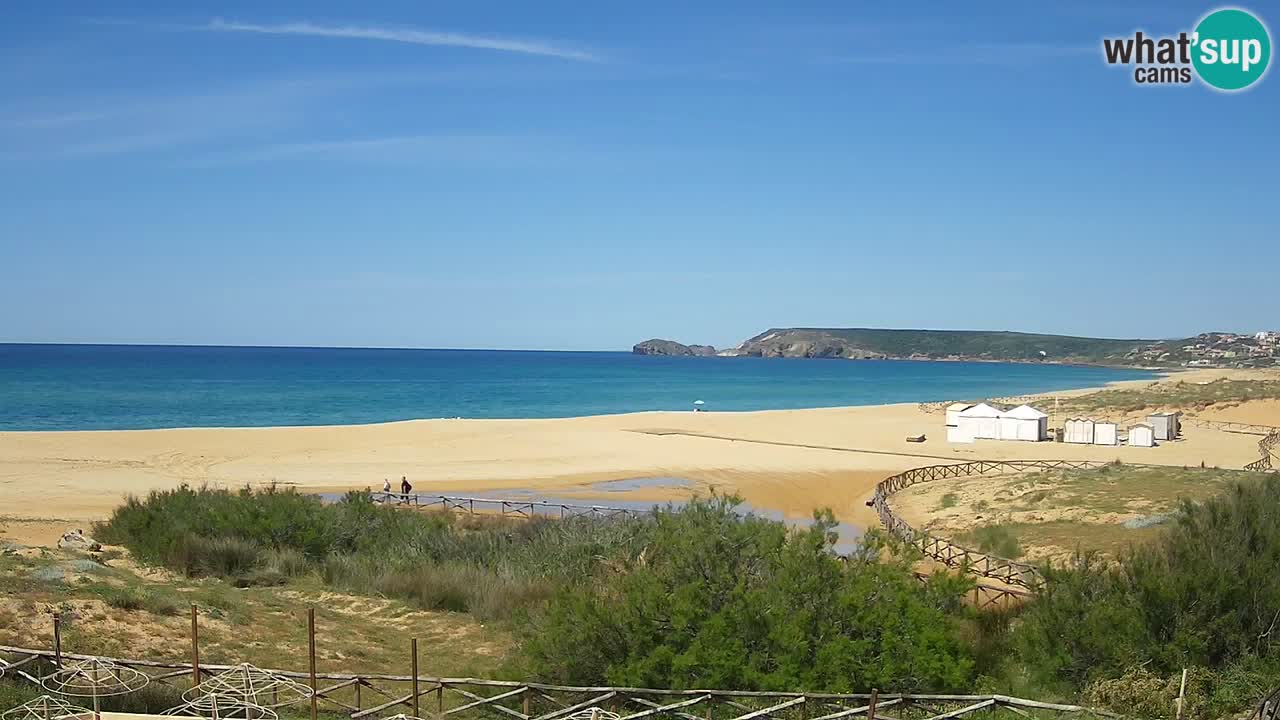 Webcam Torre dei Corsari – Live Beach View from Punta Usai