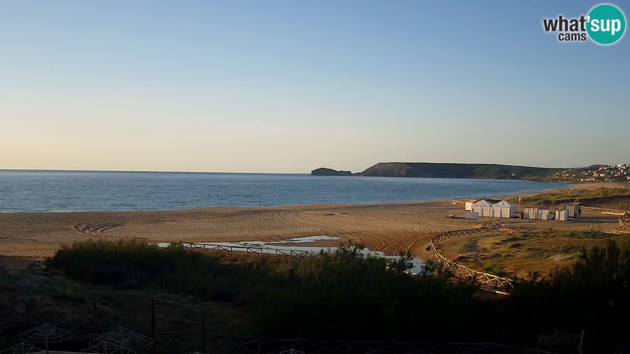 Webcam Torre dei Corsari – Live Beach View from Punta Usai