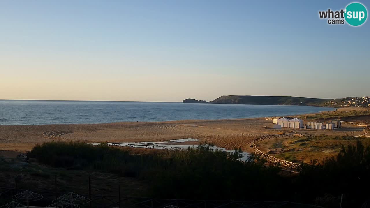 Webcam Torre dei Corsari – Liveblick auf den Strand von Punta Usai