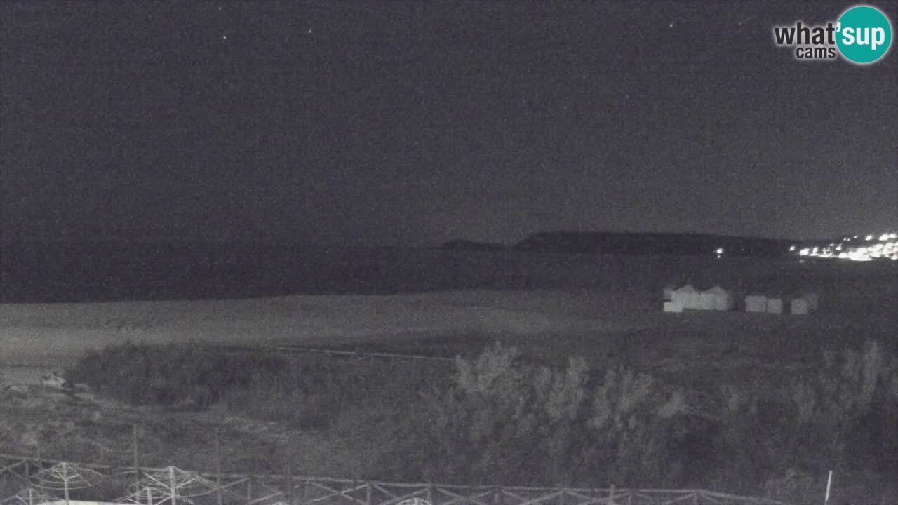 Webcam Torre dei Corsari – Live Beach View from Punta Usai