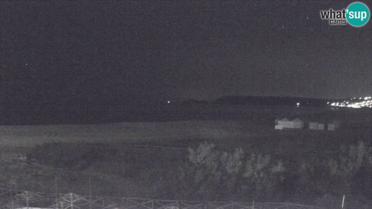 Cámara web Torre dei Corsari – Vista en directo de la playa desde Punta Usai