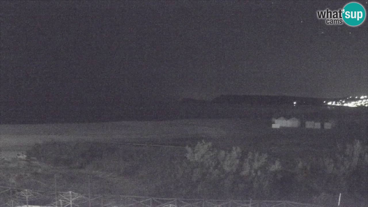 Webcam Torre dei Corsari – Liveblick auf den Strand von Punta Usai