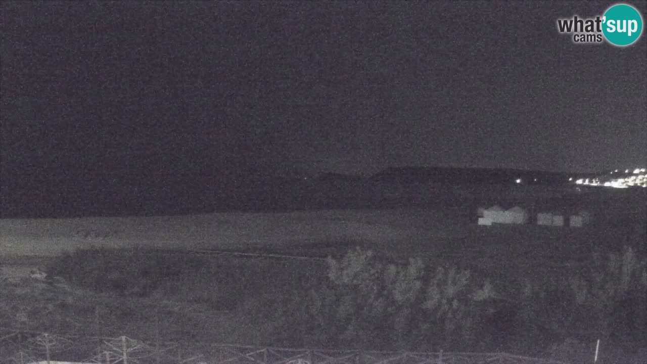 Cámara web Torre dei Corsari – Vista en directo de la playa desde Punta Usai