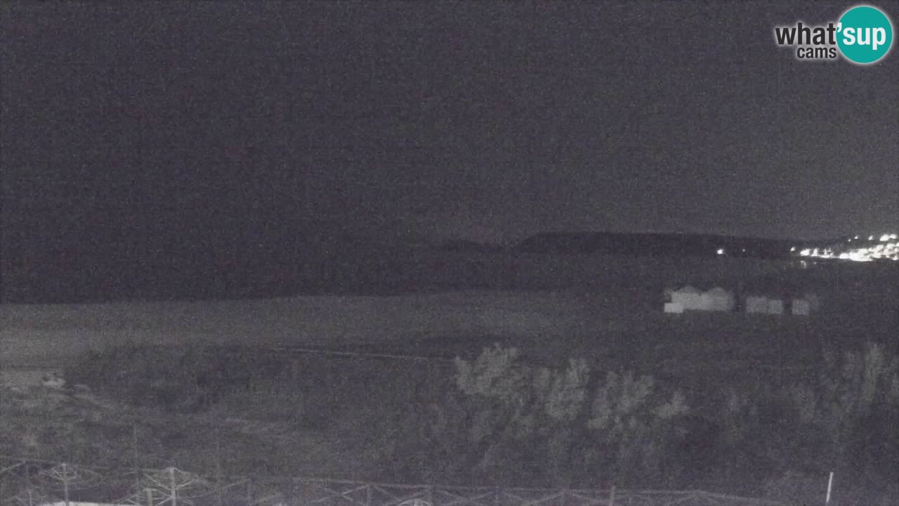 Webcam Torre dei Corsari – Liveblick auf den Strand von Punta Usai