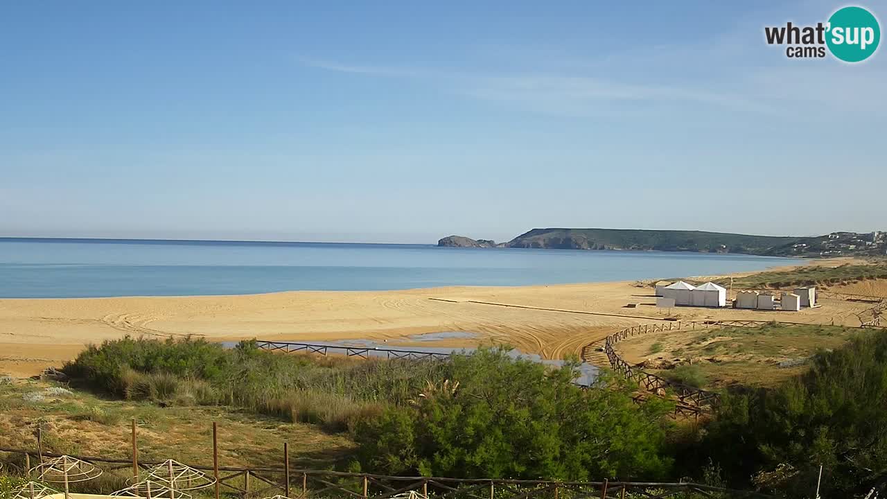 Webcam Torre dei Corsari – Live Beach View from Punta Usai