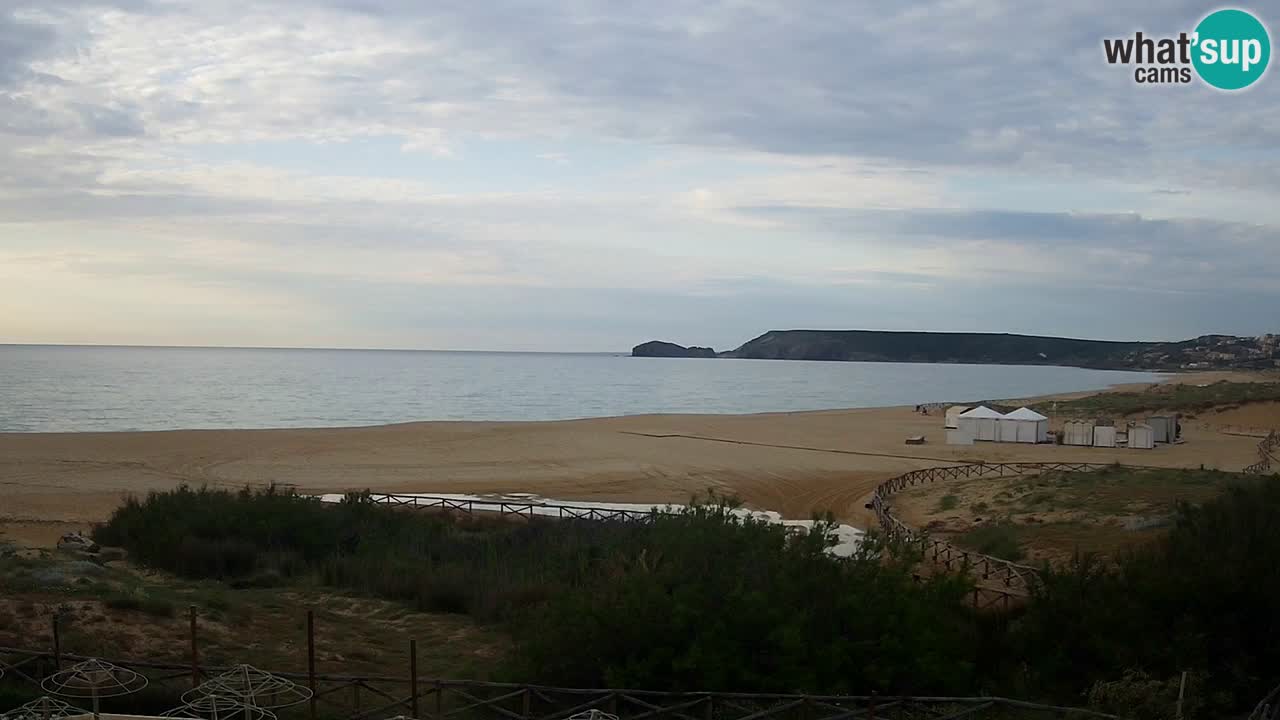 Webcam Torre dei Corsari – Live Beach View from Punta Usai