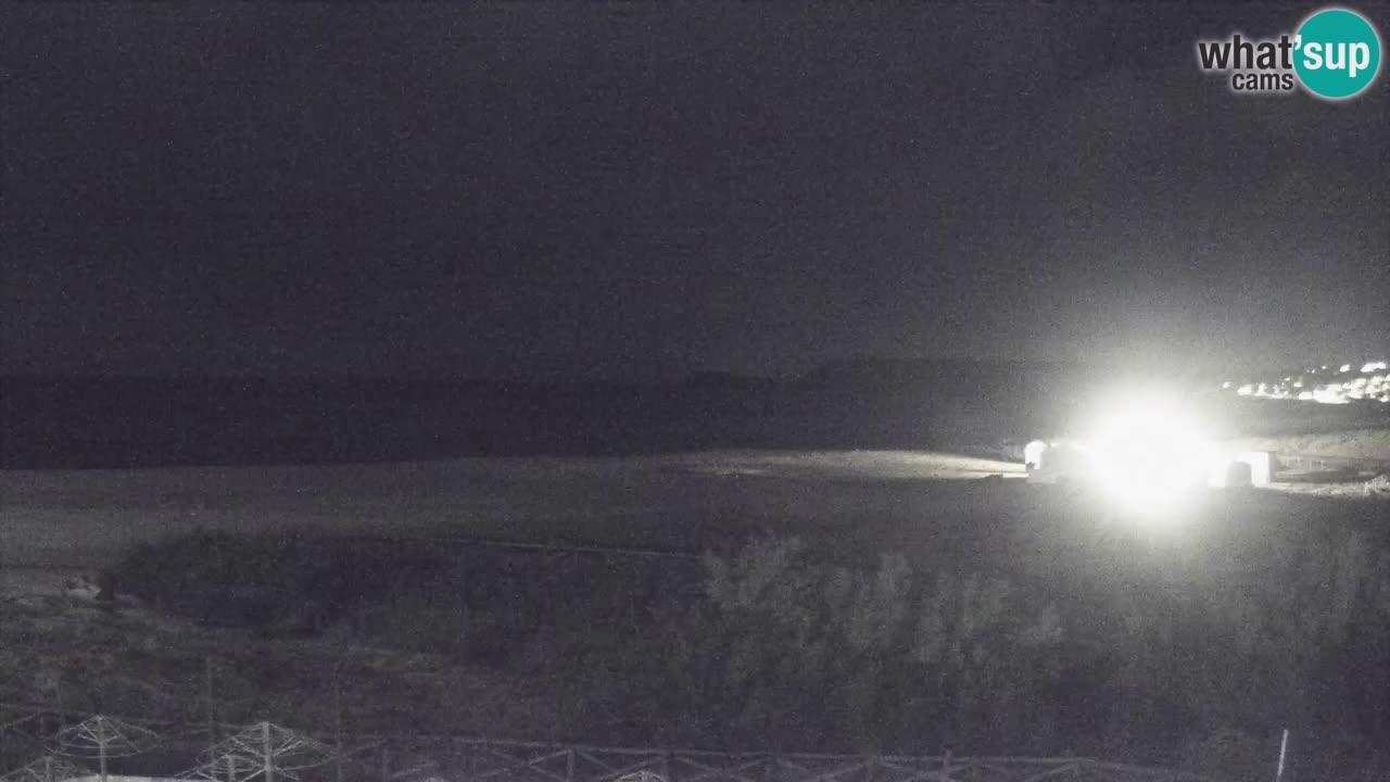 Webcam Torre dei Corsari – Liveblick auf den Strand von Punta Usai