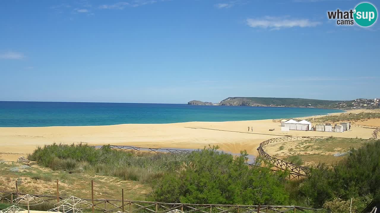Webcam Torre dei Corsari – Live Beach View from Punta Usai