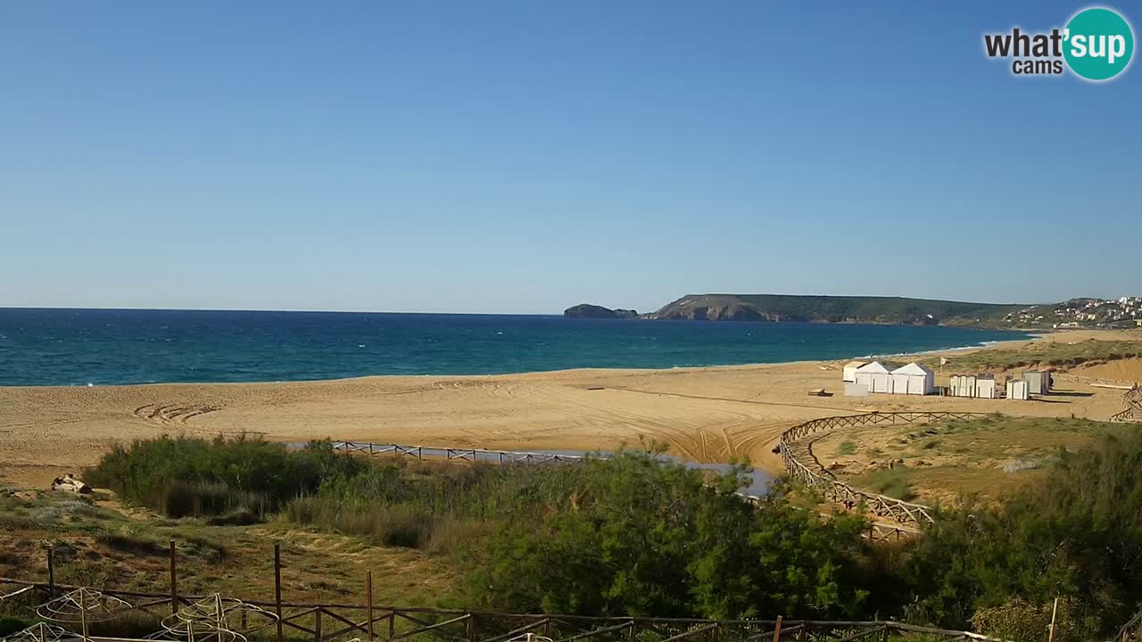 Webcam Torre dei Corsari – Liveblick auf den Strand von Punta Usai