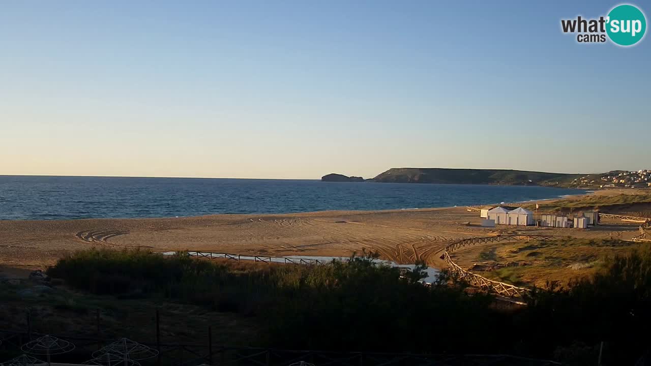 Webcam Torre dei Corsari – Liveblick auf den Strand von Punta Usai