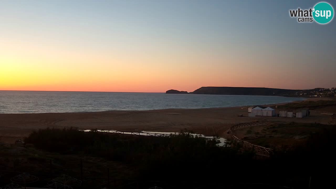 Webcam Torre dei Corsari – Vista live sulla spiaggia da Punta Usai