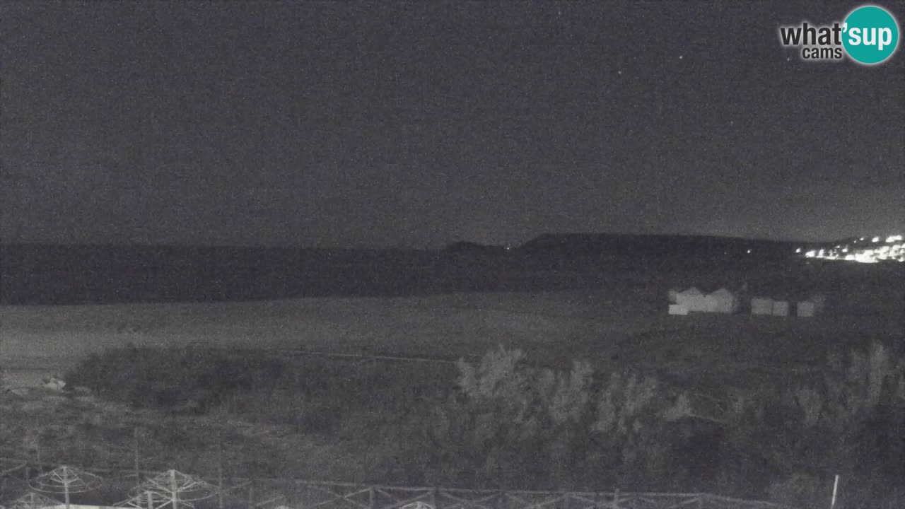 Webcam Torre dei Corsari – Liveblick auf den Strand von Punta Usai