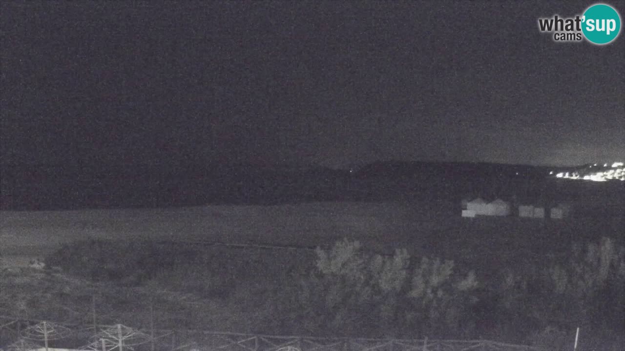 Webcam Torre dei Corsari – Liveblick auf den Strand von Punta Usai