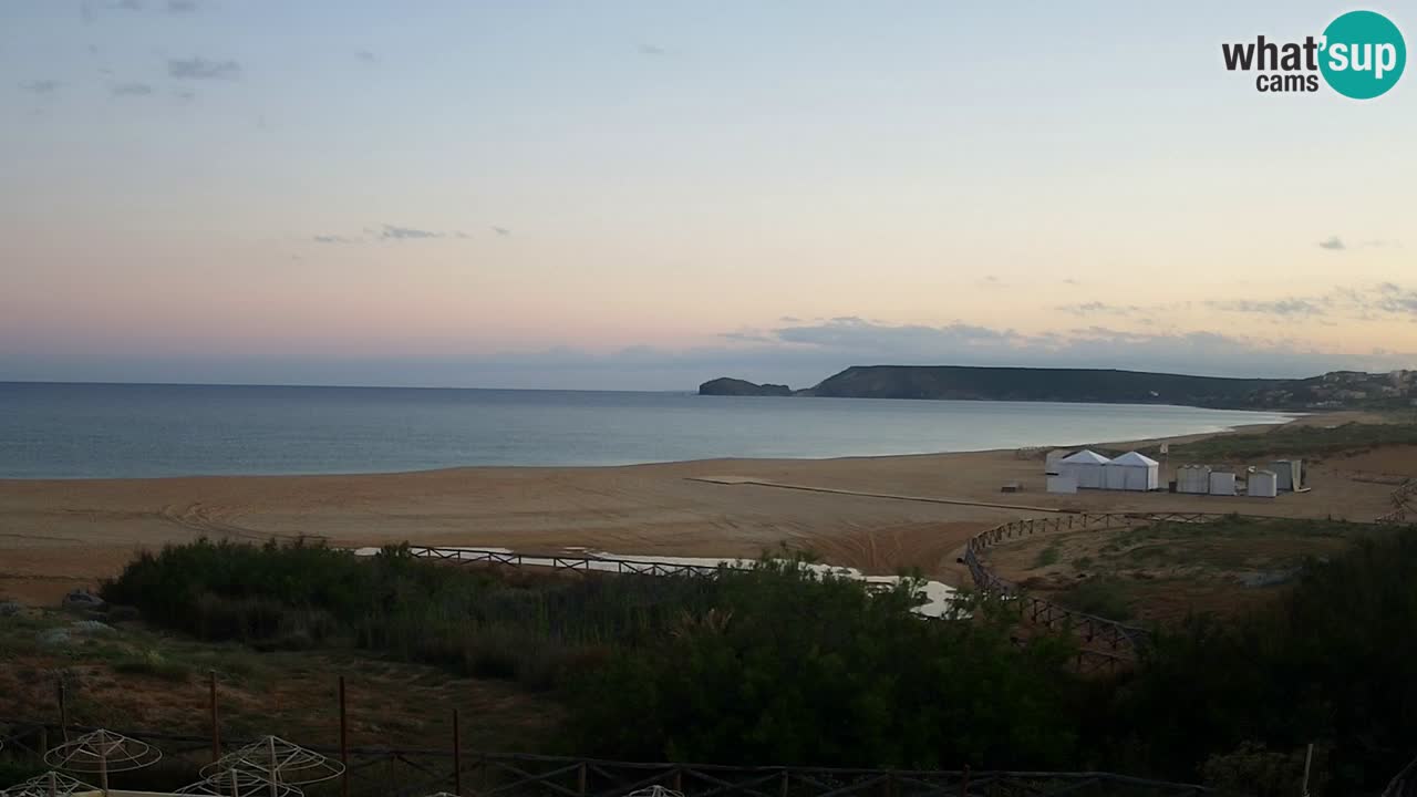 Spletna kamera Torre dei Corsari – Pogled v živo na plažo s Punta Usai
