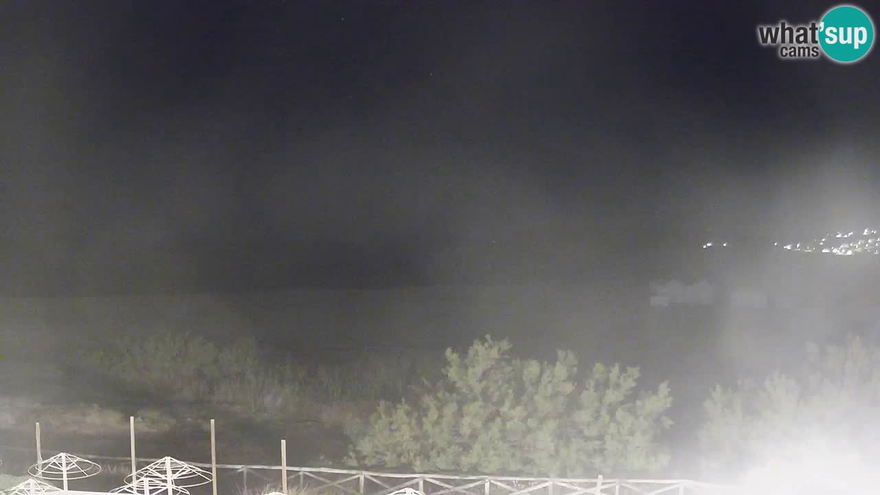 Webcam Torre dei Corsari – Liveblick auf den Strand von Punta Usai