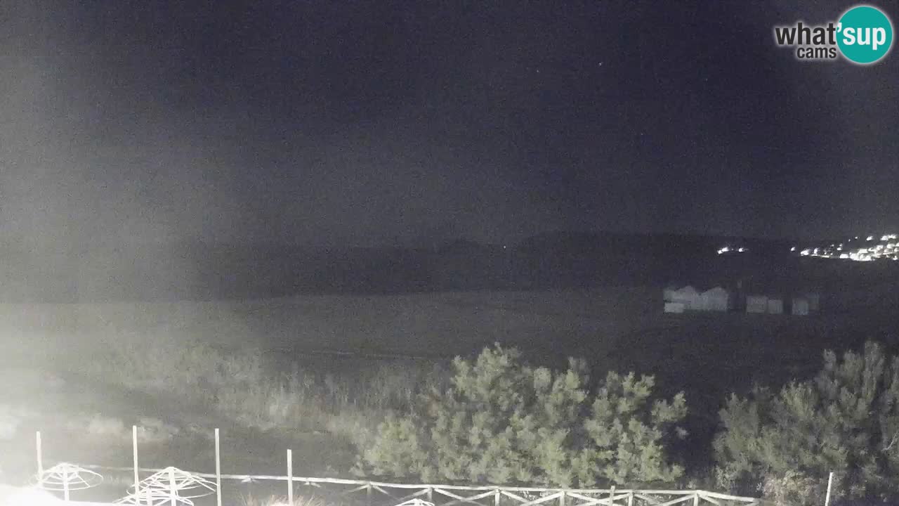 Webcam Torre dei Corsari – Liveblick auf den Strand von Punta Usai