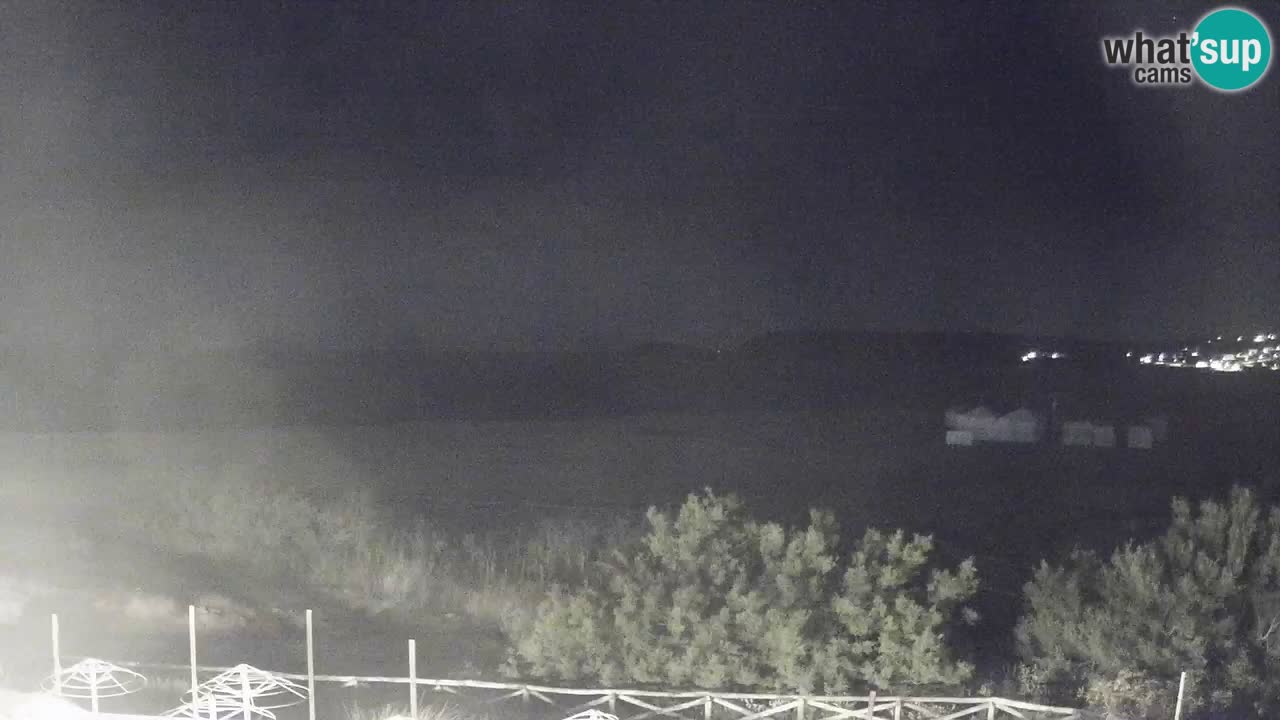 Webcam Torre dei Corsari – Liveblick auf den Strand von Punta Usai