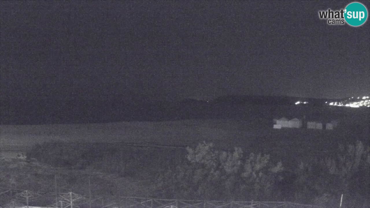 Web kamera Torre dei Corsari – Pogled uživo na plažu s Punta Usai