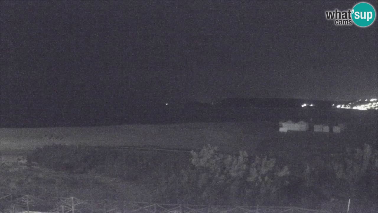 Cámara web Torre dei Corsari – Vista en directo de la playa desde Punta Usai