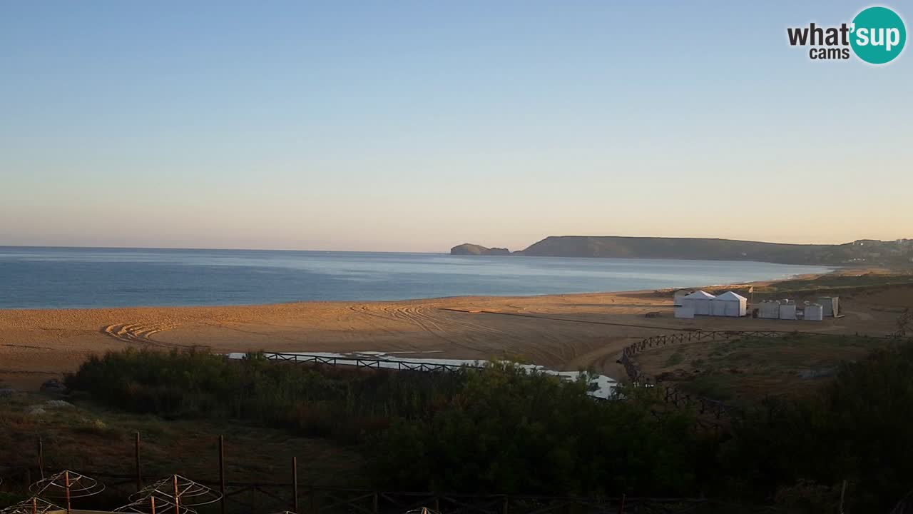 Webcam Torre dei Corsari – Vista live sulla spiaggia da Punta Usai