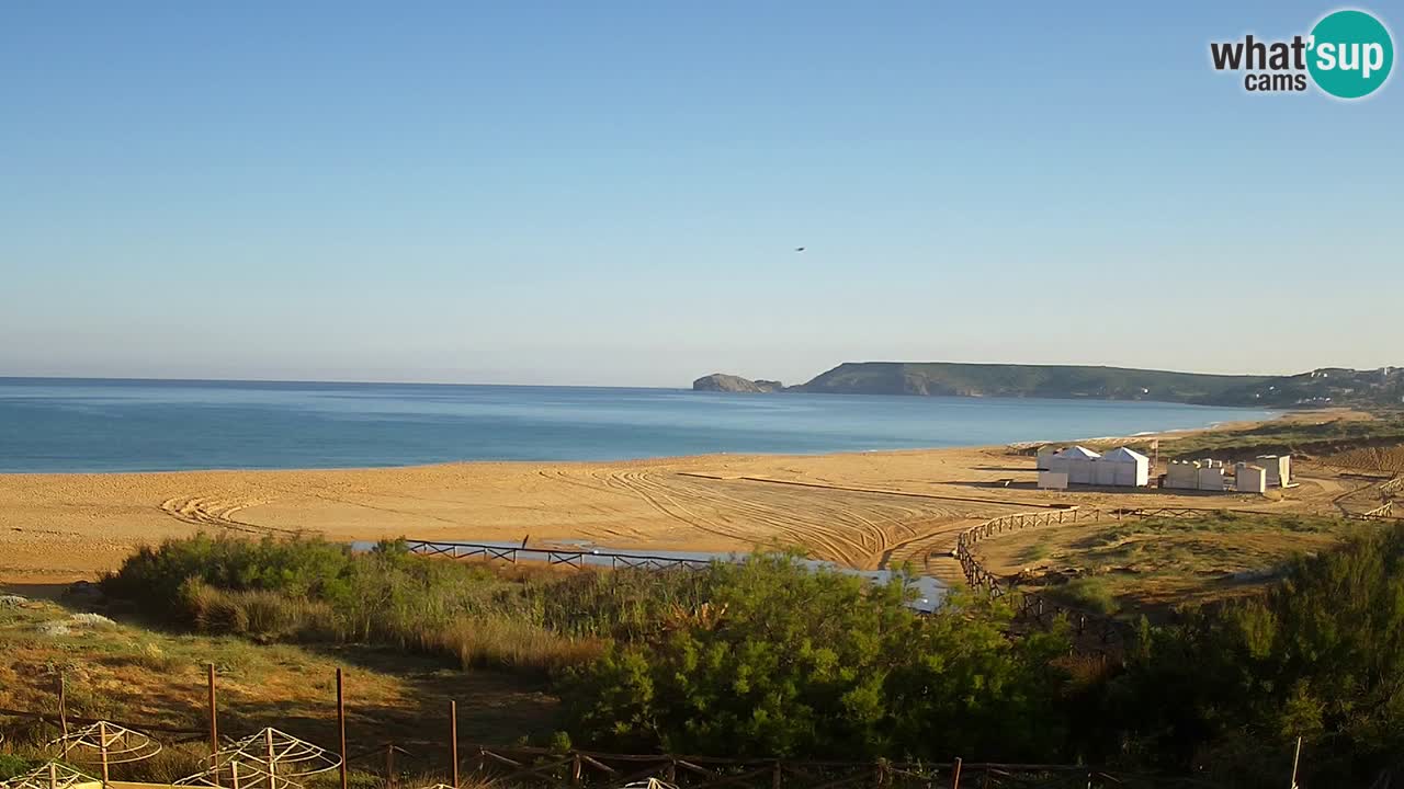 Webcam Torre dei Corsari – Vue en direct sur la plage depuis Punta Usai