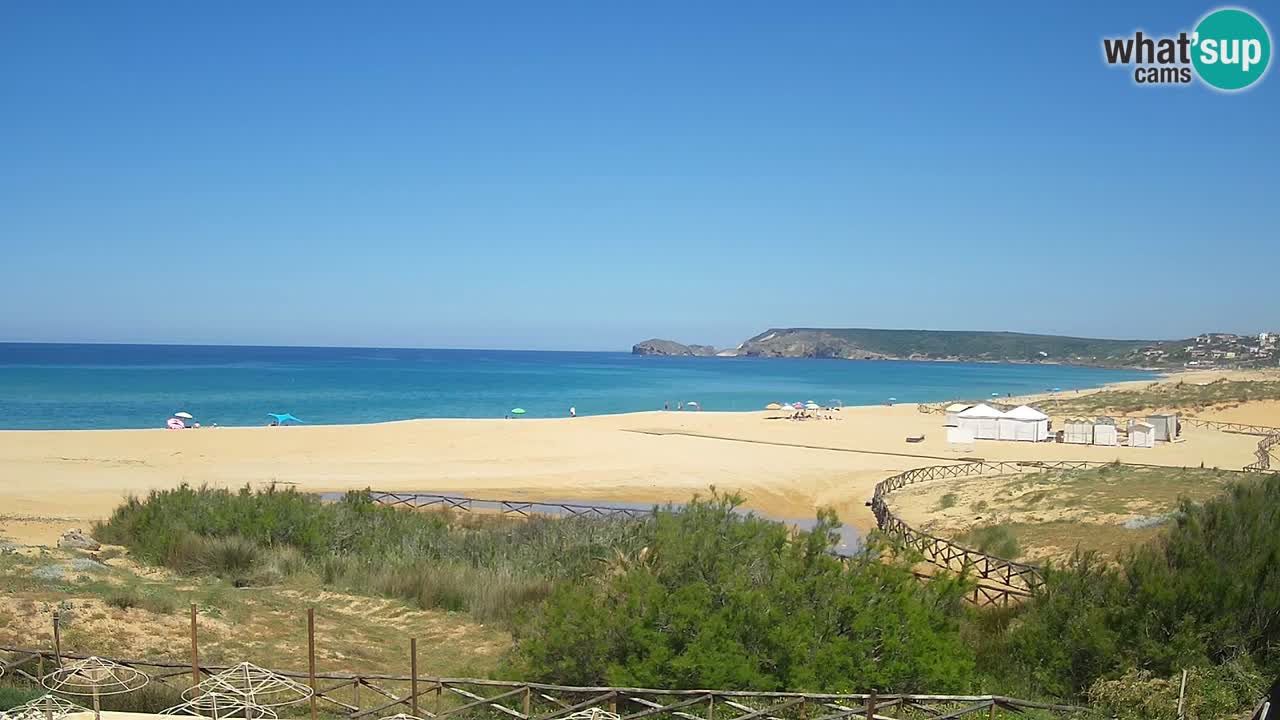 Webcam Torre dei Corsari – Live Beach View from Punta Usai