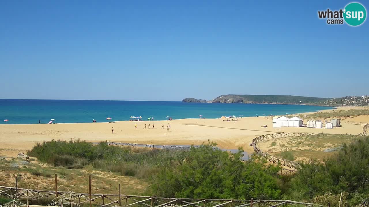 Webcam Torre dei Corsari – Live Beach View from Punta Usai
