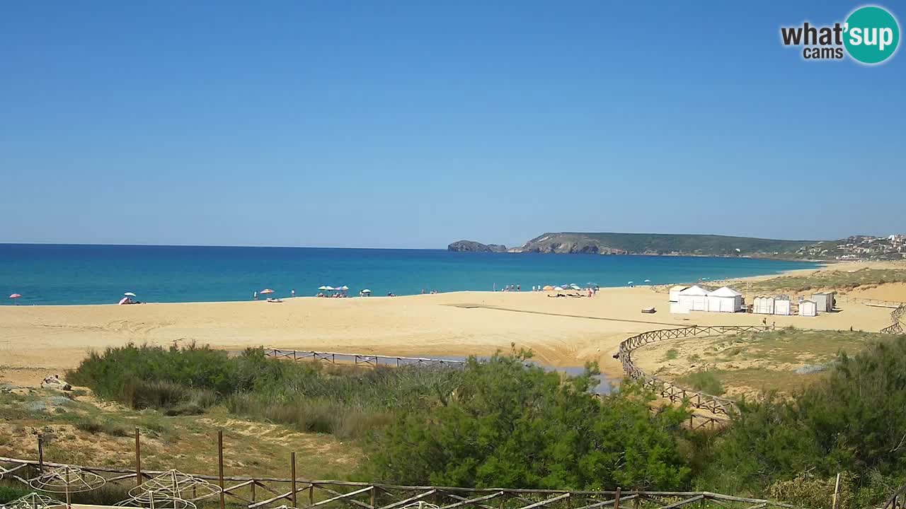 Webcam Torre dei Corsari – Live Beach View from Punta Usai