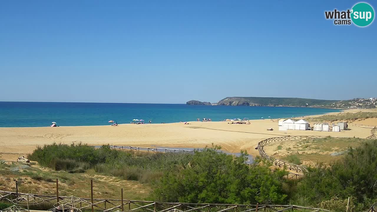 Webcam Torre dei Corsari – Live Beach View from Punta Usai