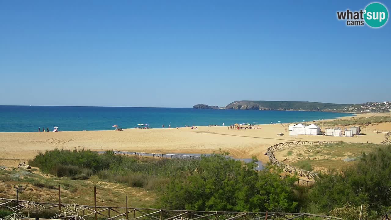 Webcam Torre dei Corsari – Live Beach View from Punta Usai