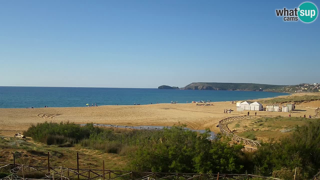 Webcam Torre dei Corsari – Live Beach View from Punta Usai