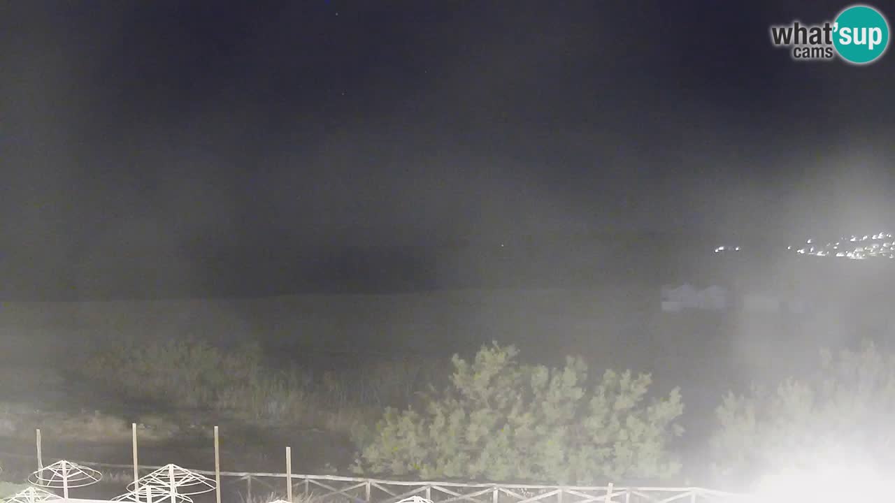 Webcam Torre dei Corsari – Liveblick auf den Strand von Punta Usai