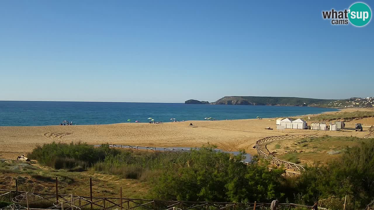Webcam Torre dei Corsari – Live Beach View from Punta Usai
