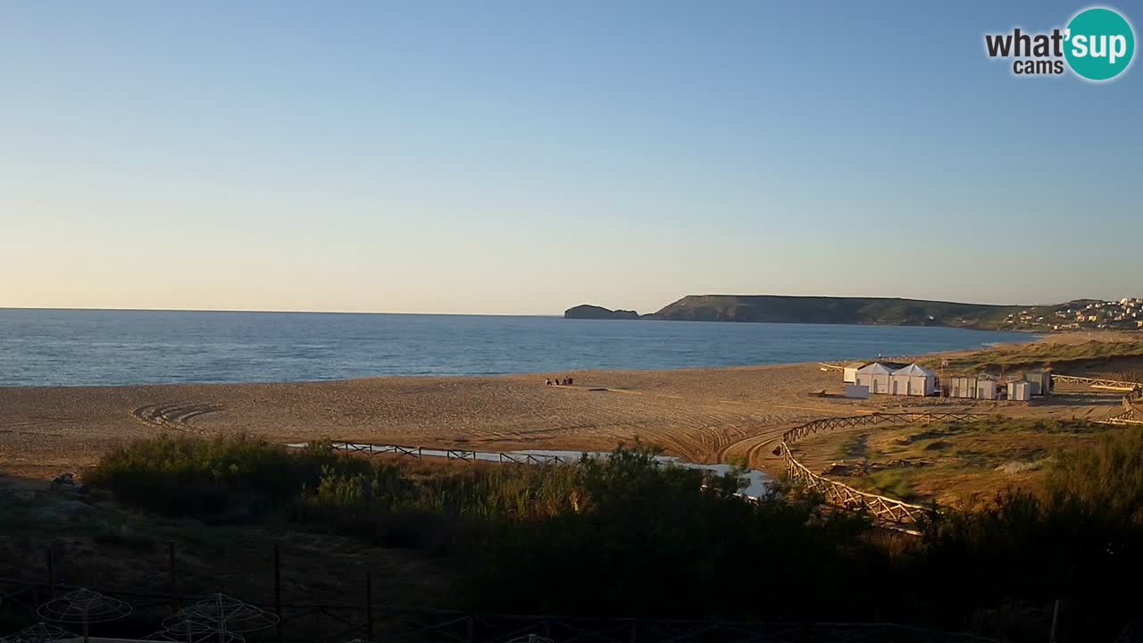 Webcam Torre dei Corsari – Live Beach View from Punta Usai
