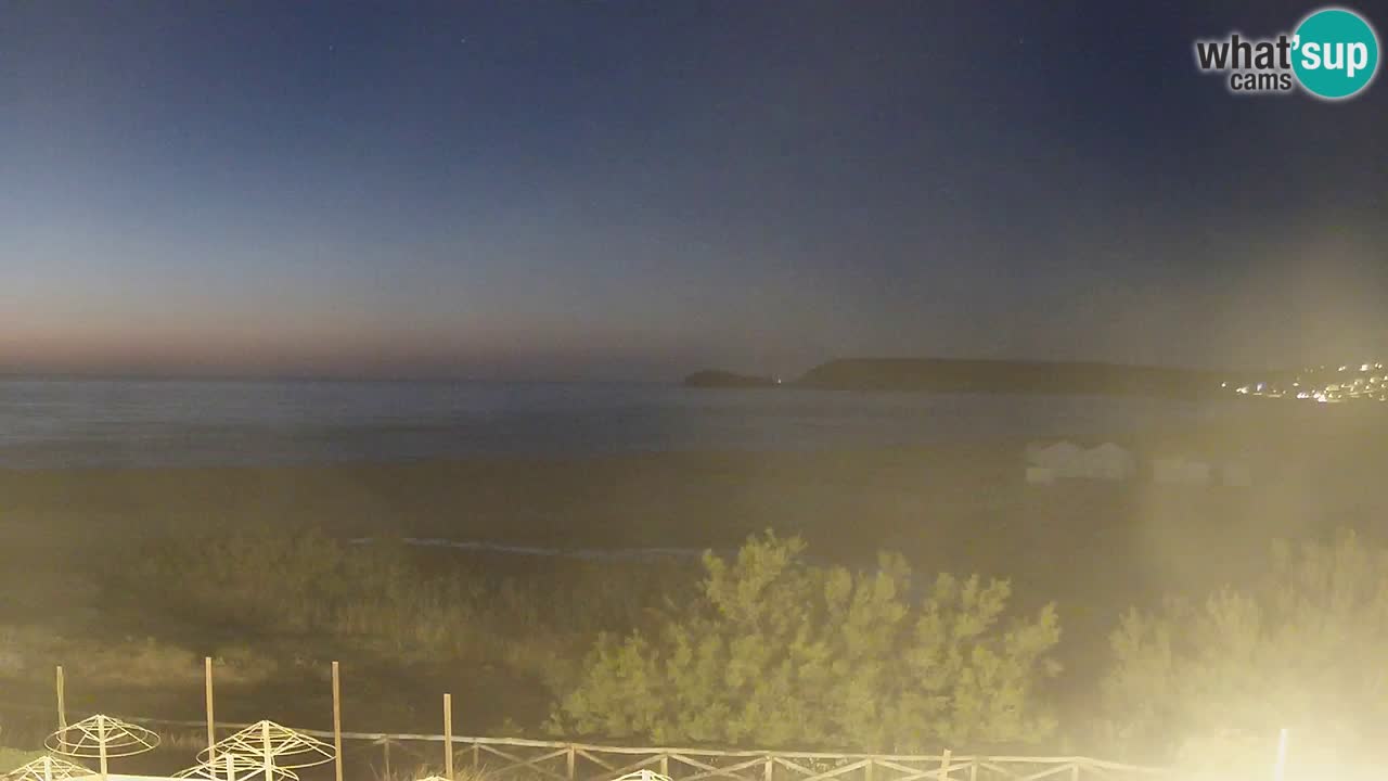 Webcam Torre dei Corsari – Live Beach View from Punta Usai