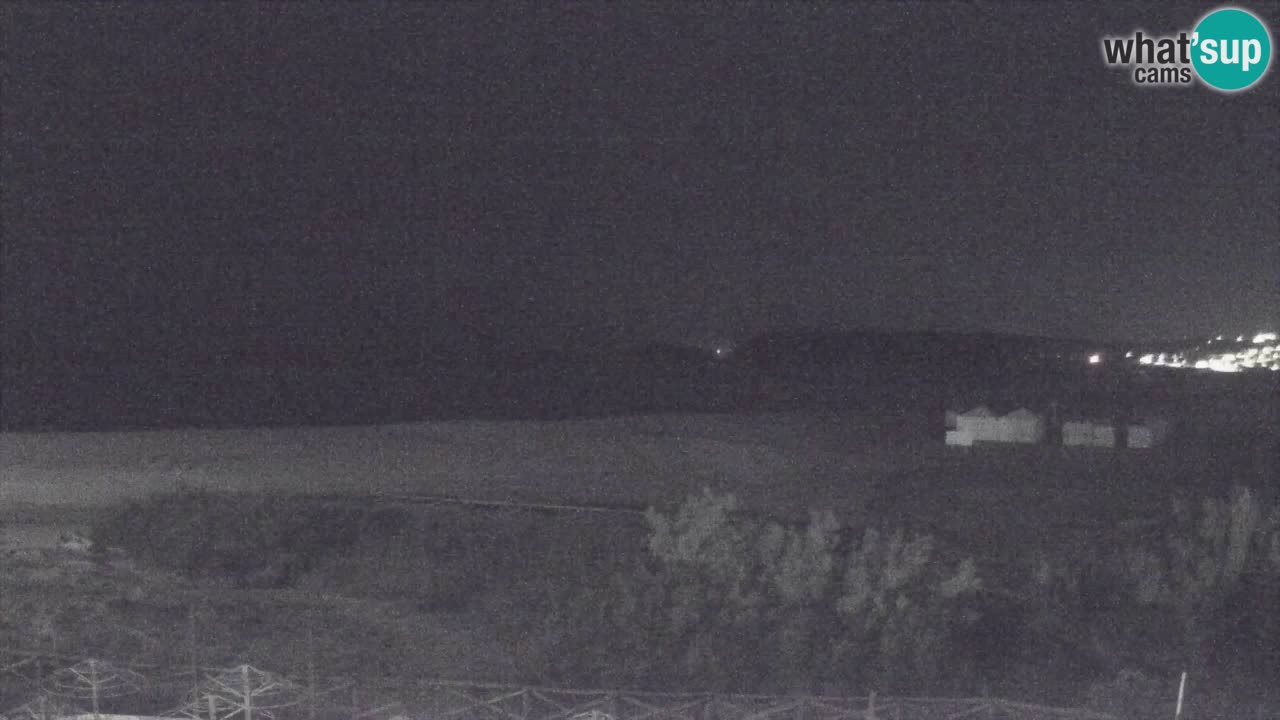 Web kamera Torre dei Corsari – Pogled uživo na plažu s Punta Usai