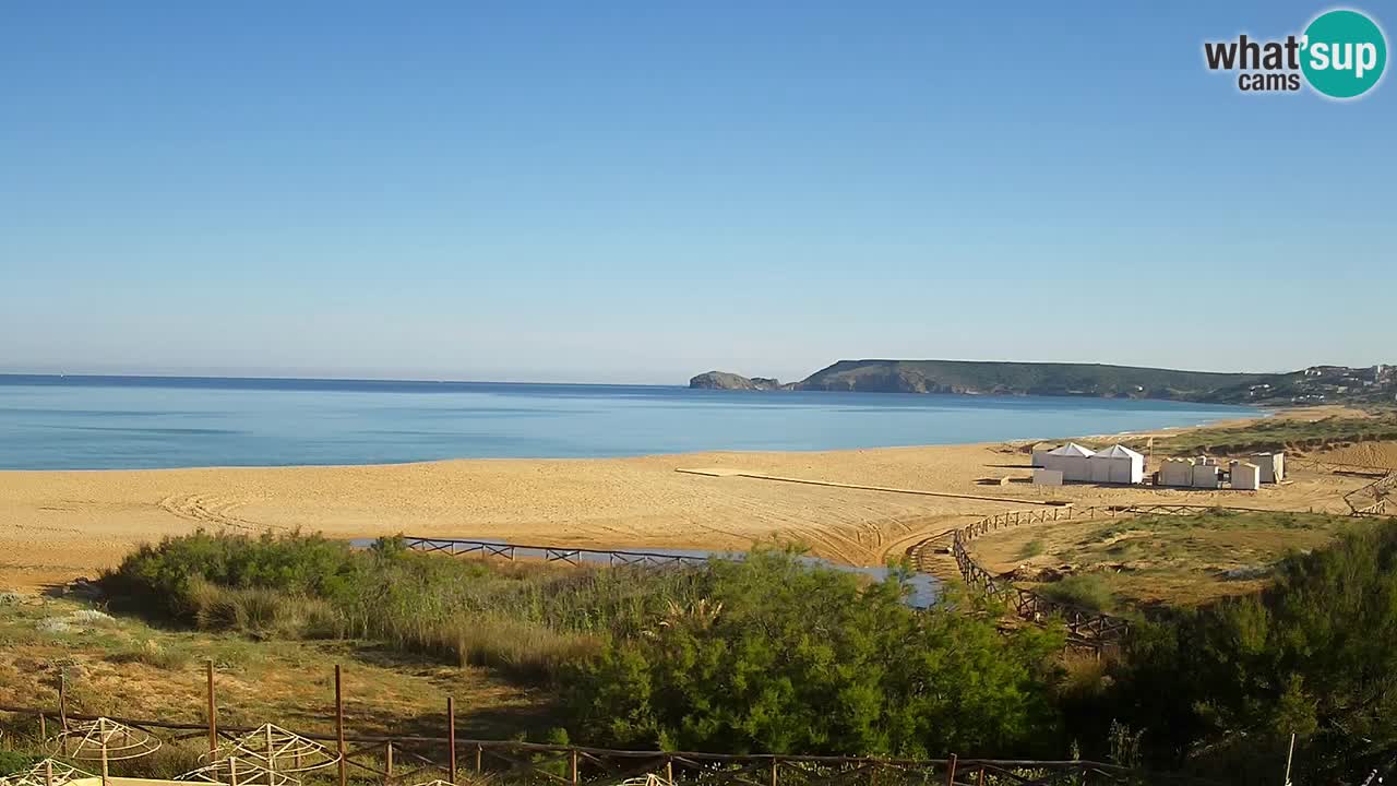 Webcam Torre dei Corsari – Live Beach View from Punta Usai