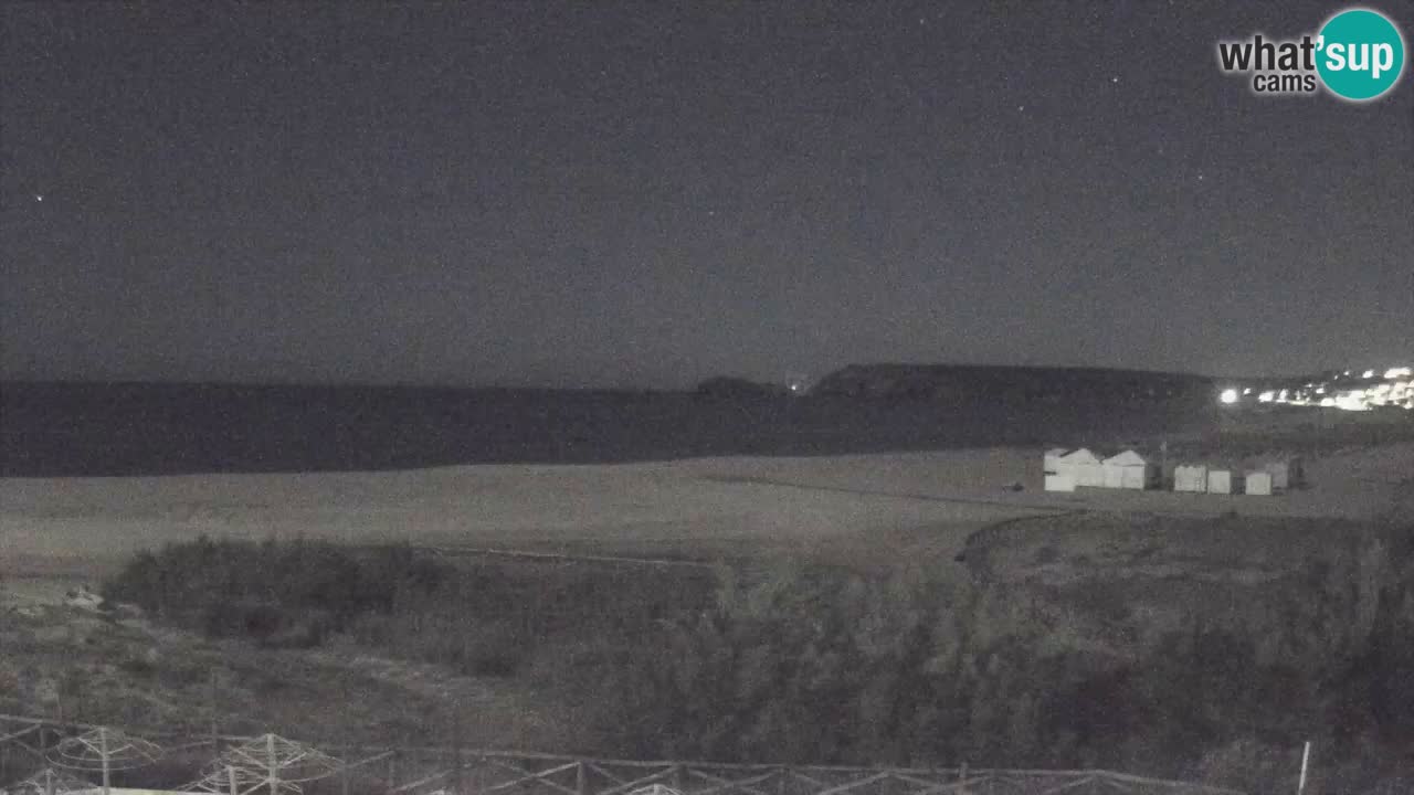 Webcam Torre dei Corsari – Vue en direct sur la plage depuis Punta Usai