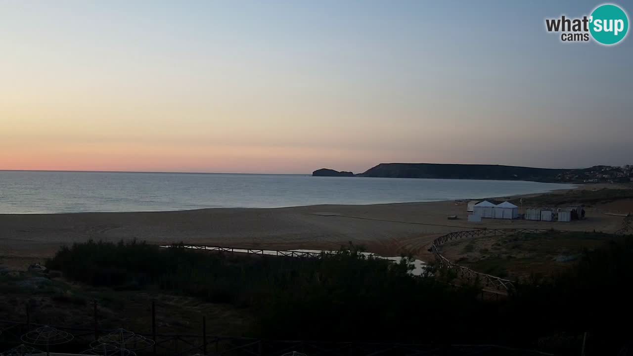 Webcam Torre dei Corsari – Liveblick auf den Strand von Punta Usai