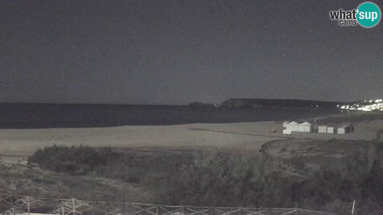 Webcam Torre dei Corsari – Liveblick auf den Strand von Punta Usai