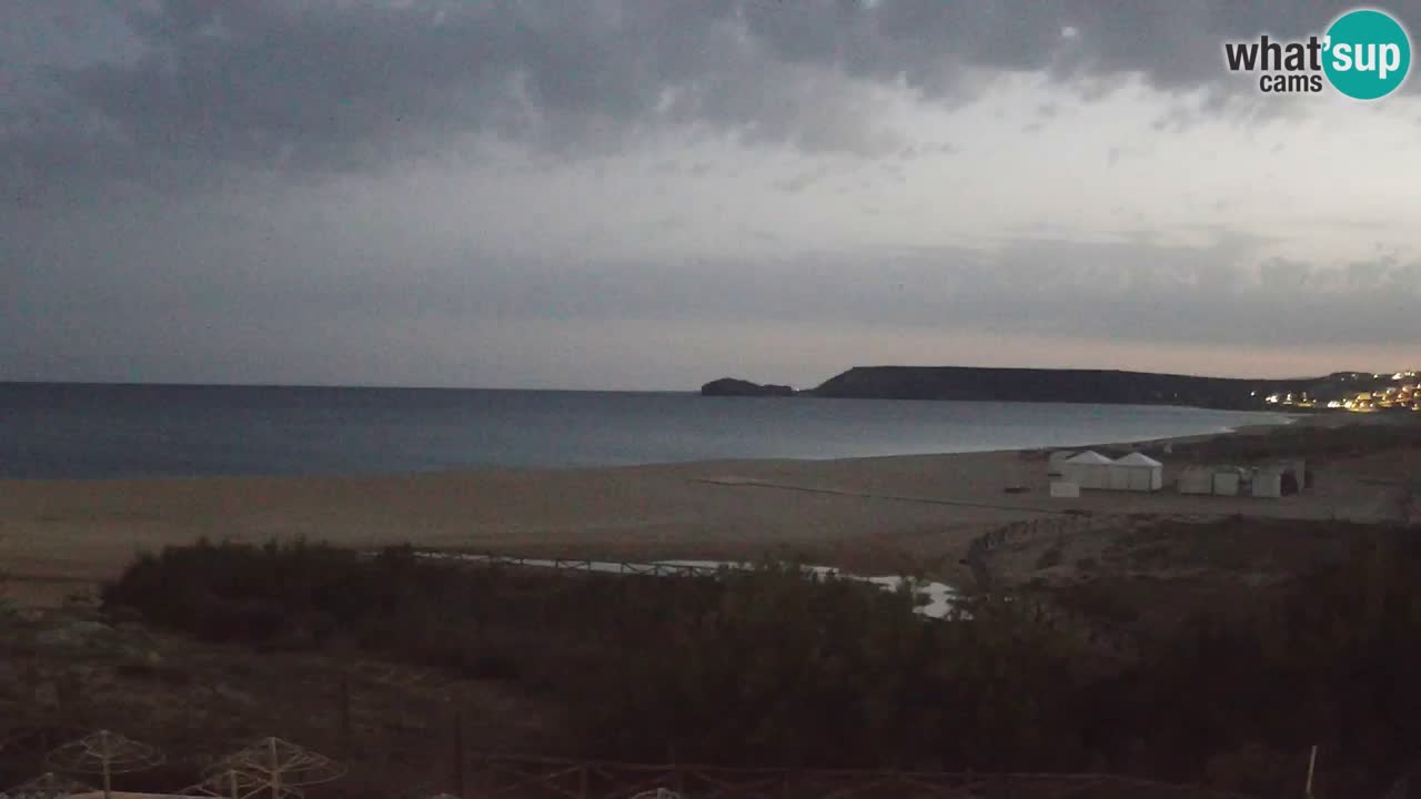 Webcam Torre dei Corsari – Vue en direct sur la plage depuis Punta Usai