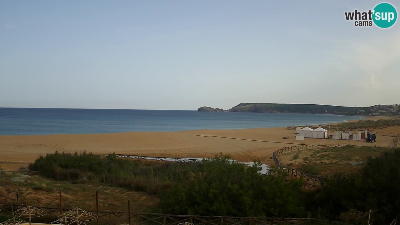 Webcam Torre dei Corsari – Live Beach View from Punta Usai
