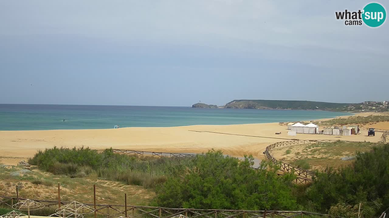 Webcam Torre dei Corsari – Live Beach View from Punta Usai
