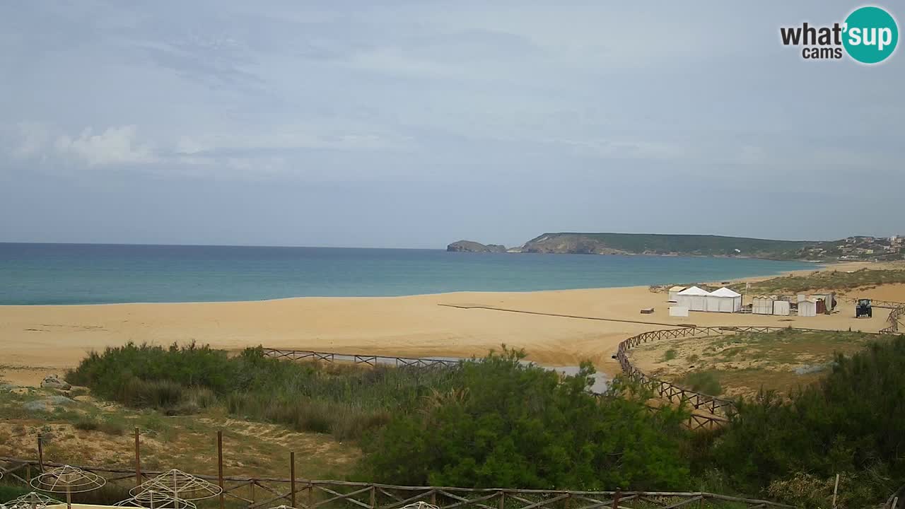 Webcam Torre dei Corsari – Live Beach View from Punta Usai