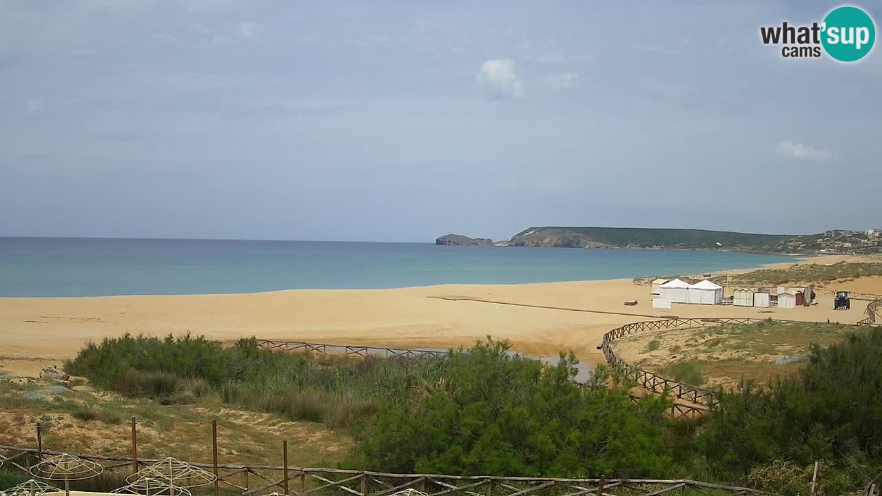 Webcam Torre dei Corsari – Live Beach View from Punta Usai