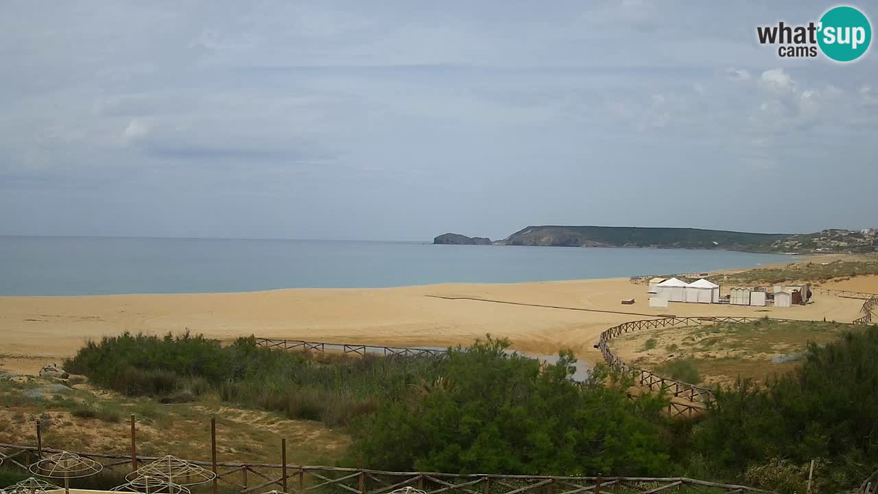 Webcam Torre dei Corsari – Live Beach View from Punta Usai