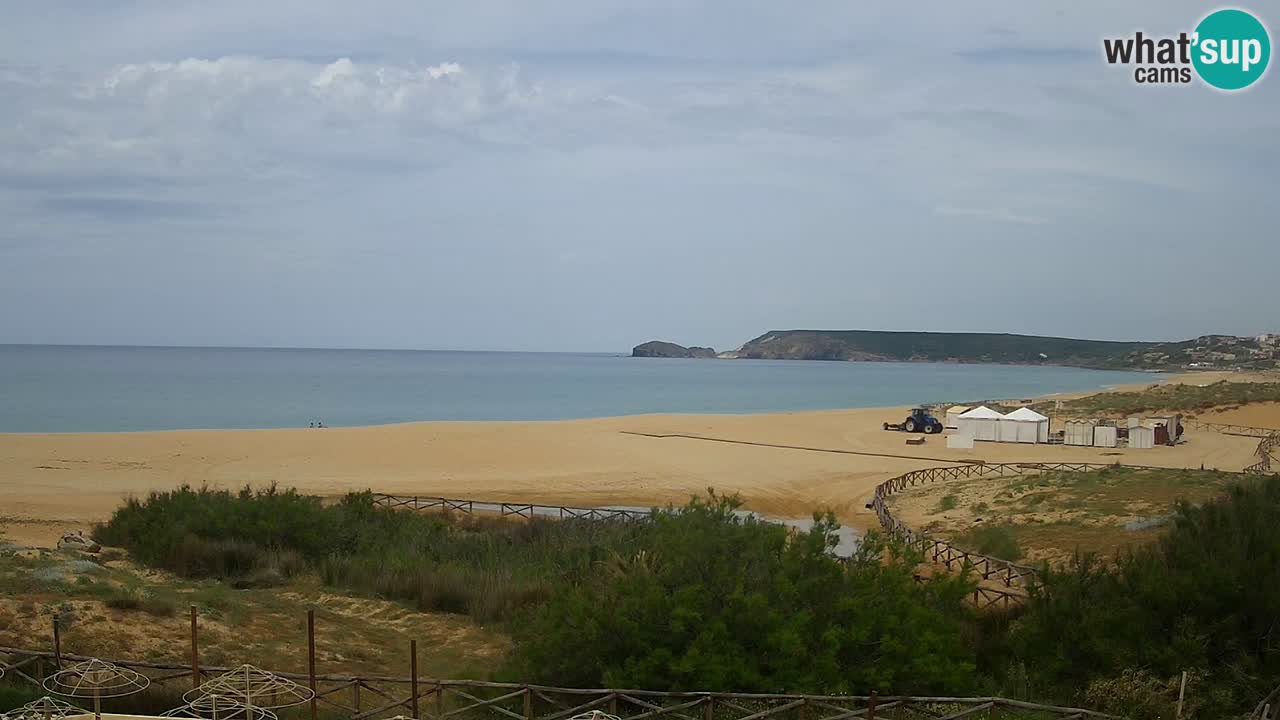 Web kamera Torre dei Corsari – Pogled uživo na plažu s Punta Usai